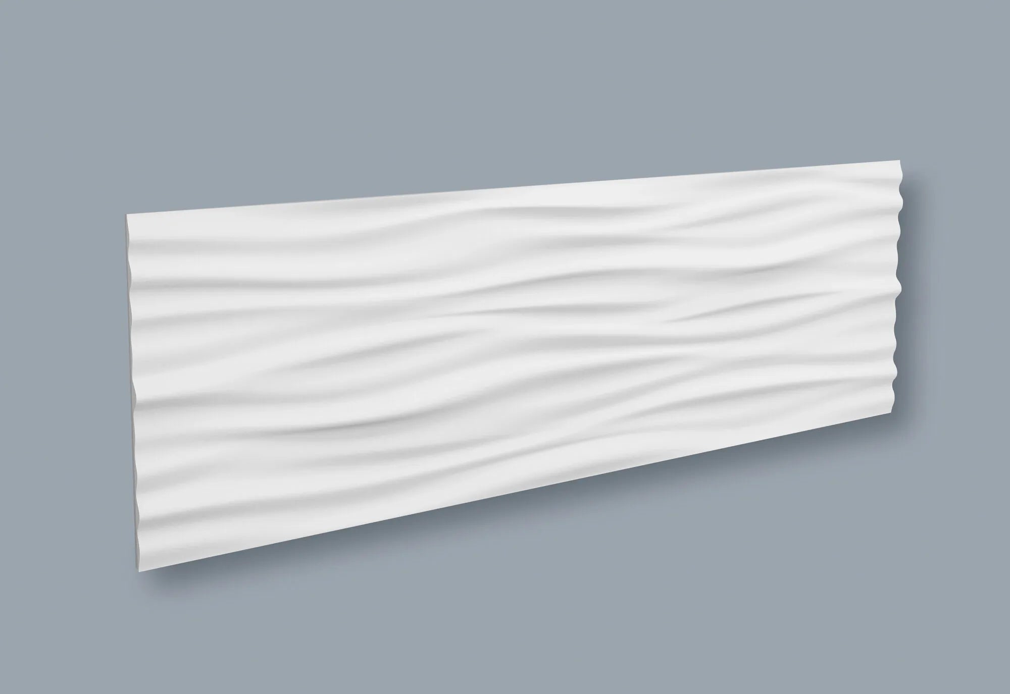 Close-up of LIQUID 3D wall panel ARSTYL®, showcasing the intricate wave-like texture | DecorMania UK